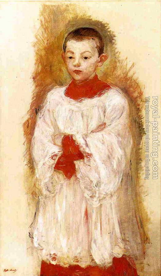 Berthe Morisot : Choir Boy
